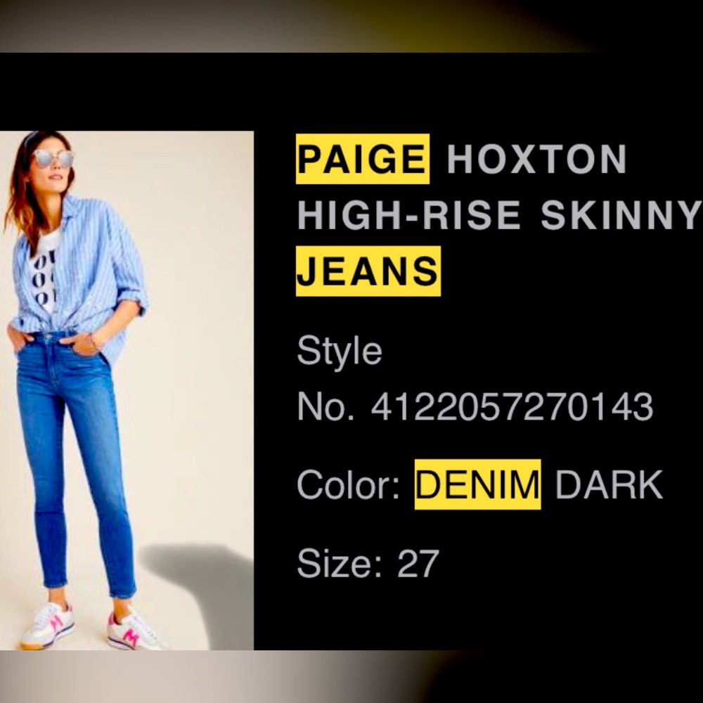 Paige jeans
